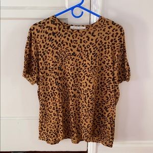 We The Free cheetah t-shirt - size S